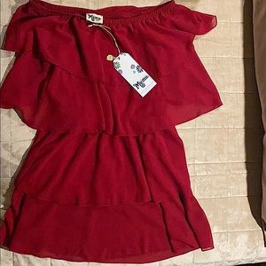 Show me your mumu size small shoulder dress